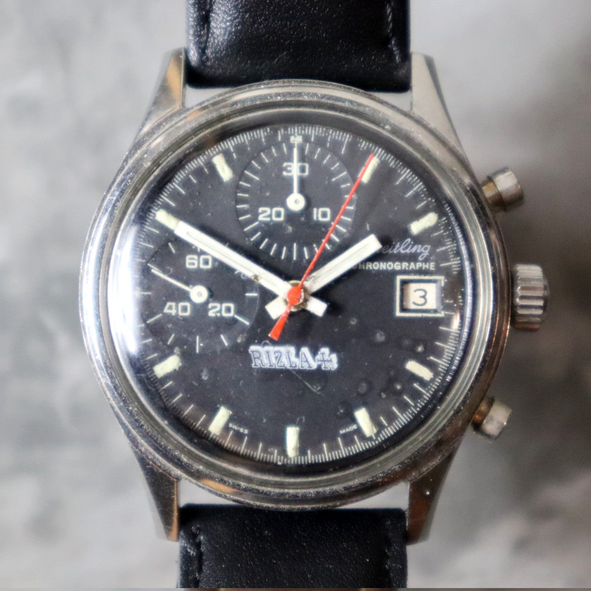 Vintage Breitling "Rizzla" Chronograph