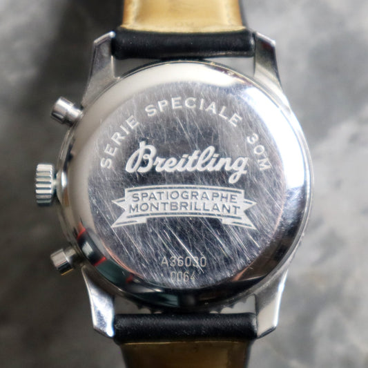 Breitling Montbrilliant Spatiographe Navitimer Black Dial A36030