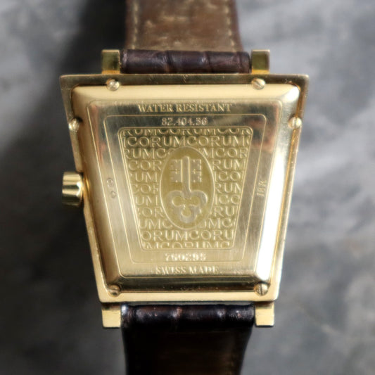 Corum Trapeze Solid 18k Ref 82.404.56 All Original