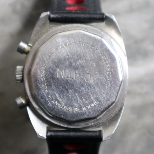 Edox Hydrostar Vintage Chronograph – Valjoux 7733 Reverse Panda