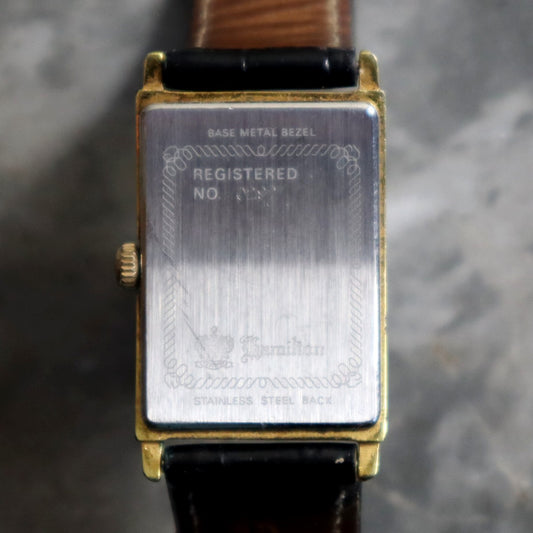 Hamilton Ardmore Quartz Gold Plated Watch