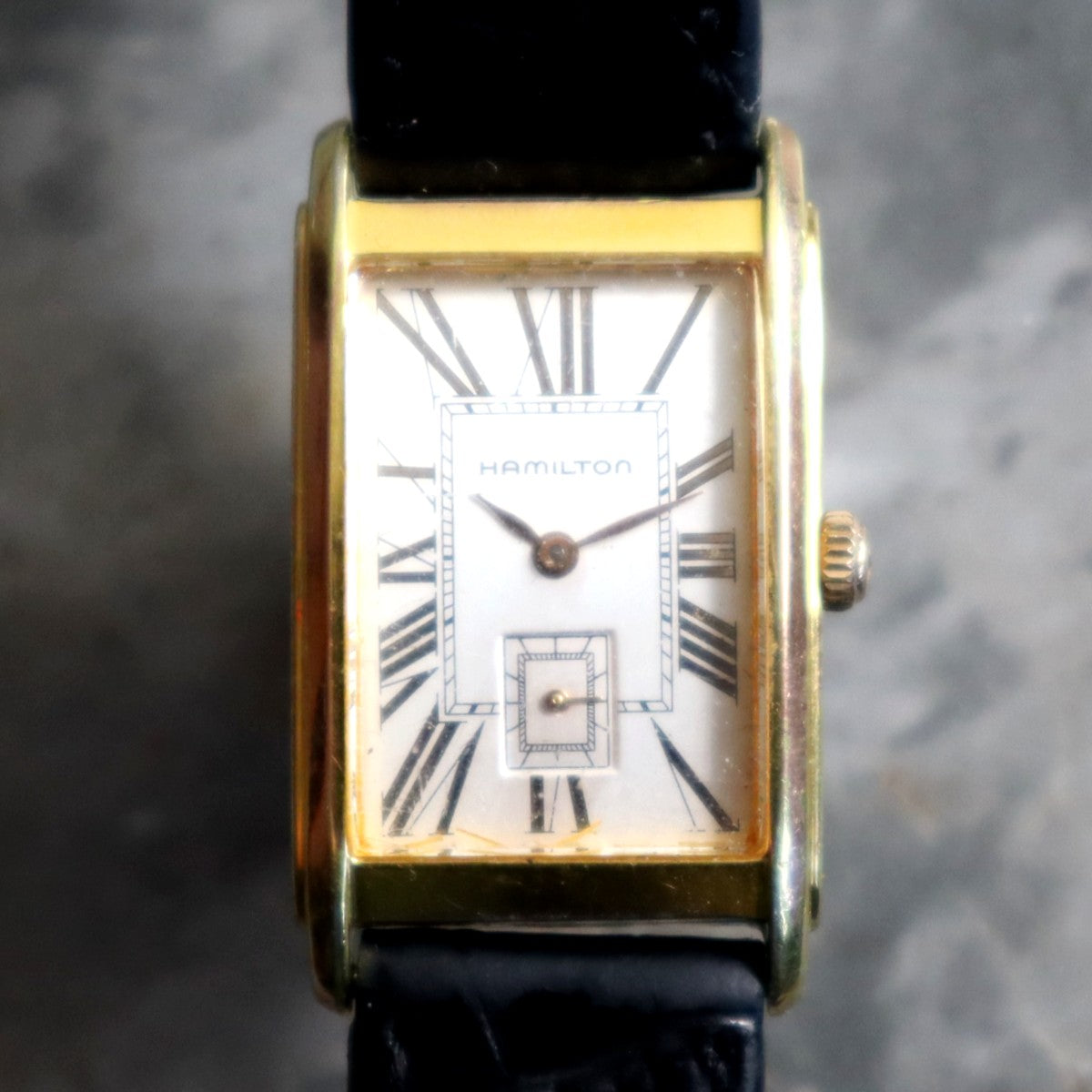 Hamilton Ardmore Quartz Gold Plated Watch