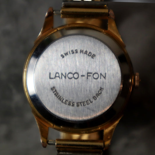Vintage Lanco Alarm Watch 1960’s