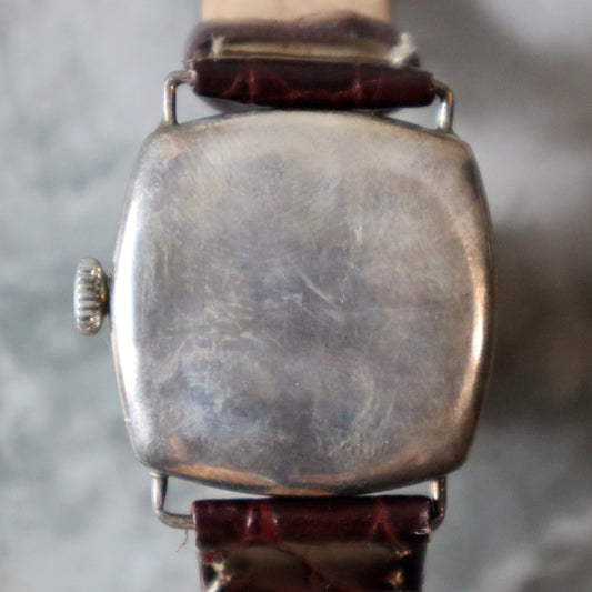 1929 Omega Solid Silver Dennison Cased | Douglas Dudley