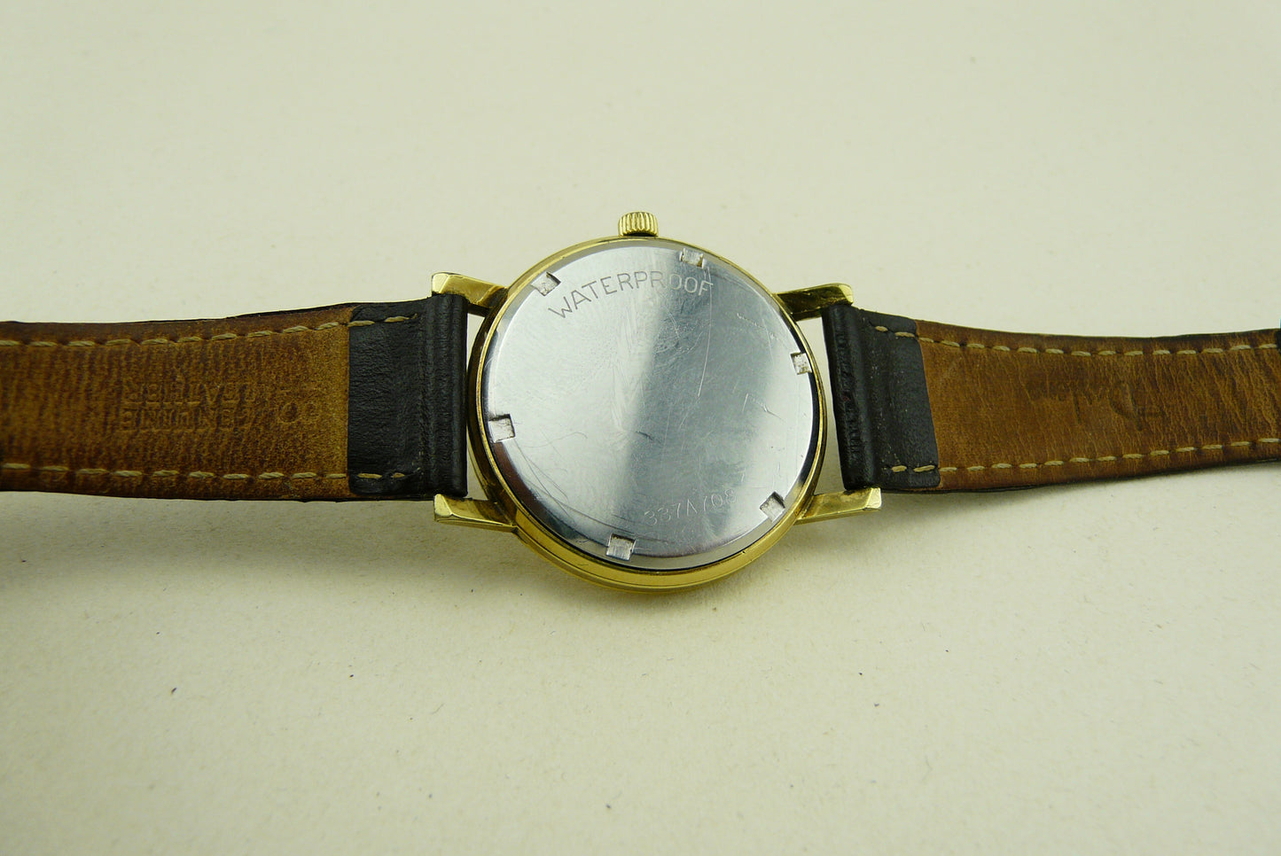 Zenith Vintage Sub Dial Screwback case GP Cal 2531