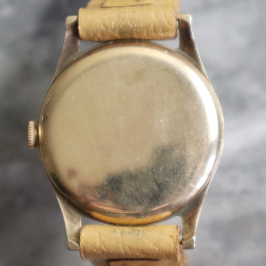 9ct Rolex Shock Resisting Dennison Cased Watch