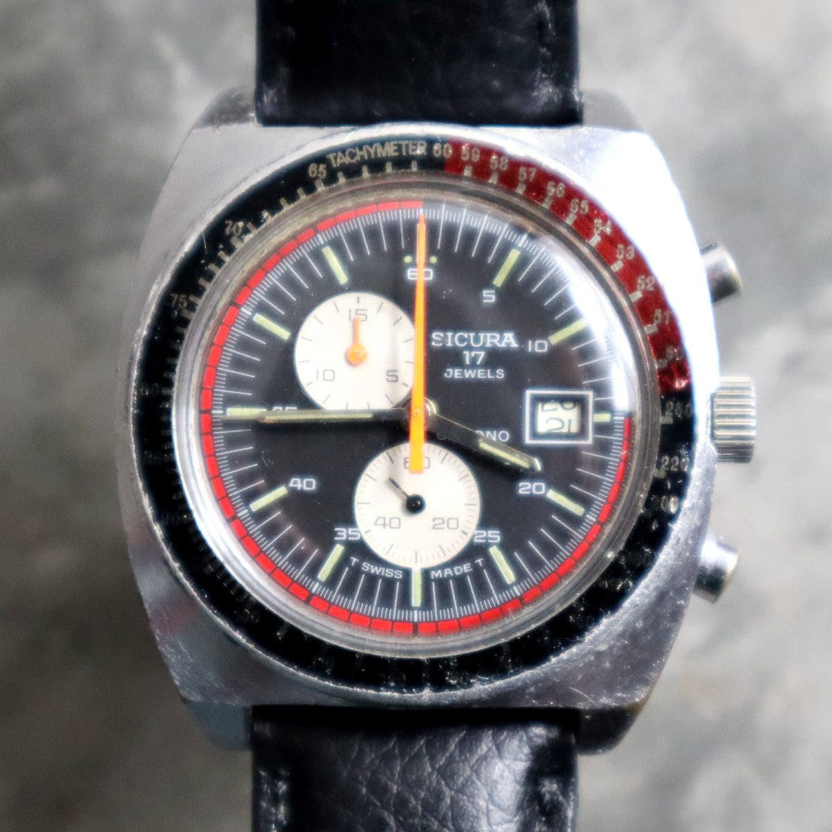 Sicura 1960's Vintage Chronograph -Service & Warranty