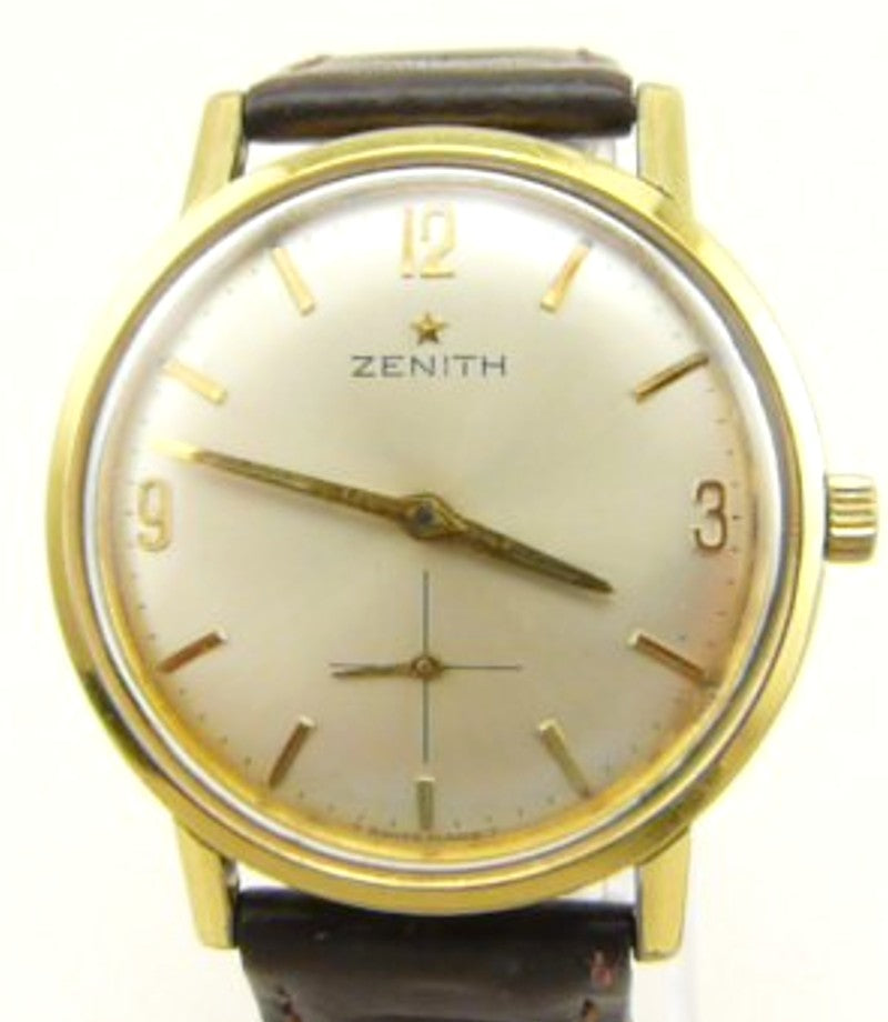 Zenith Vintage Sub Dial Screwback case GP Cal 2531