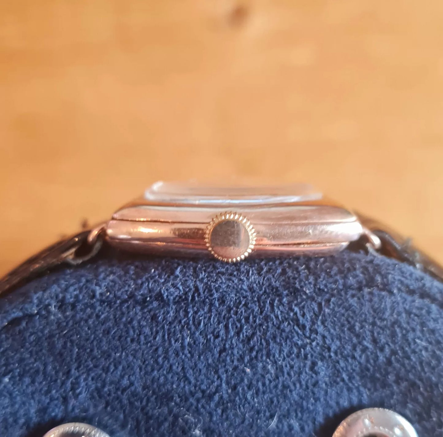 Rolex Solid 9ct Gold Cushion Case | Rare RF Turler Leeds Dial | 1920s