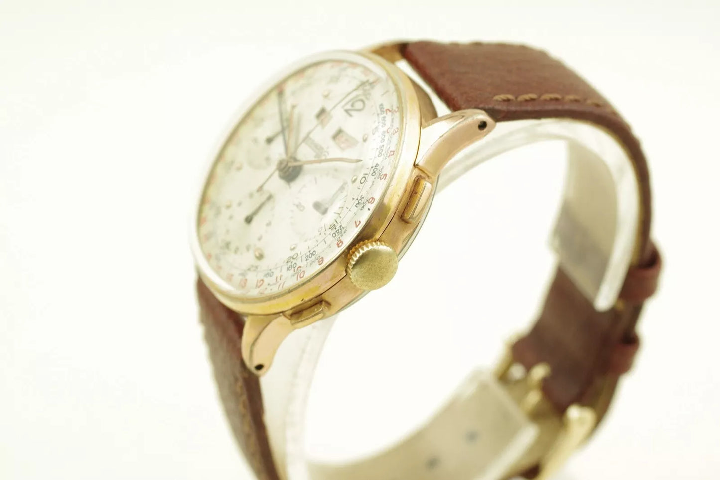 Eberhard & Co Dato Compax Triple Date Chrono 1950's Just Serviced