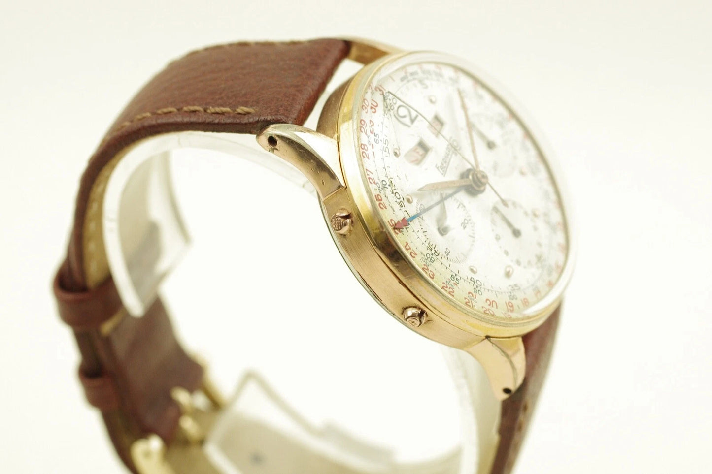 Eberhard & Co Dato Compax Triple Date Chrono 1950's Just Serviced