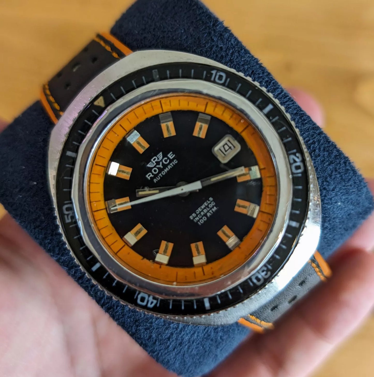Royce Vintage Divers 1000 Meters/100ATM 43mm Automatic