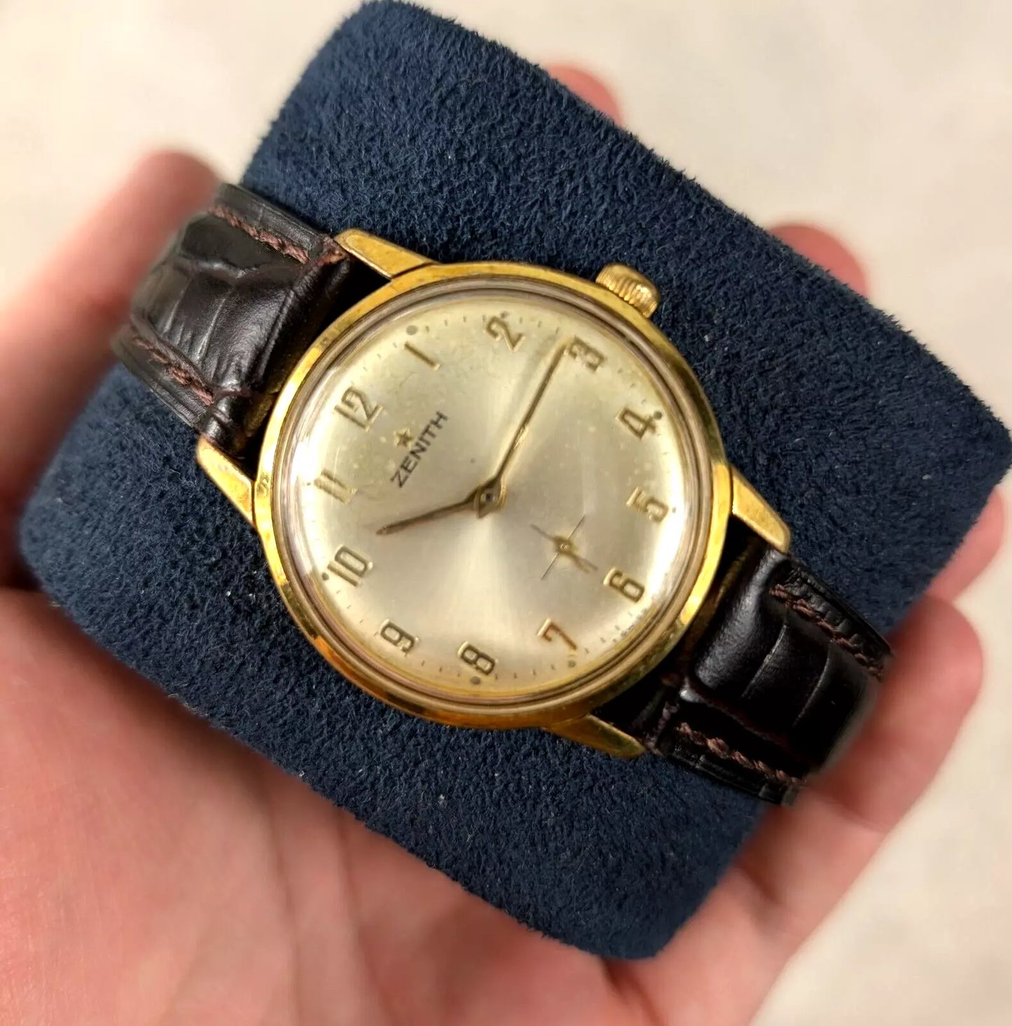 Vintage Zenith Watch Gold Plated Cal 2531