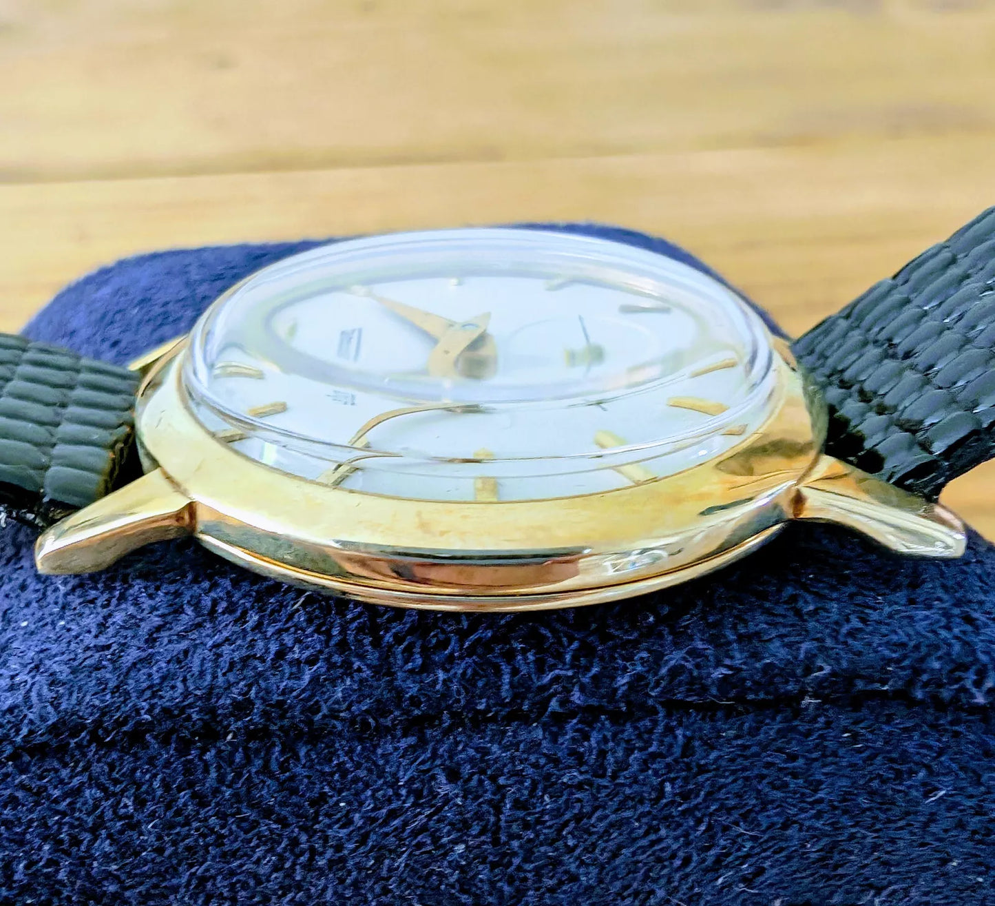 Lecoultre 14k Sub Seconds Large Cased