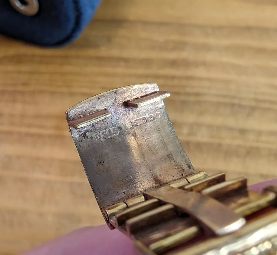 Omega De Ville Solid 9K Gold 1970 Cal 620