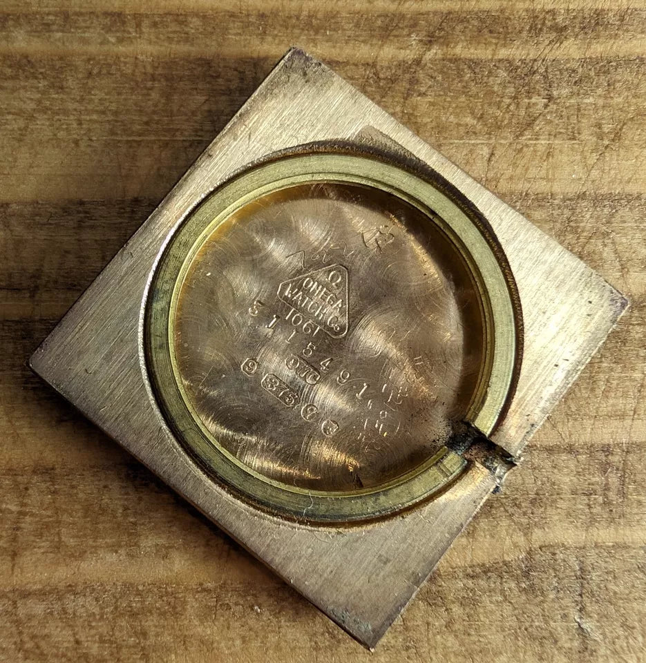 Omega De Ville Solid 9K Gold 1970 Cal 620