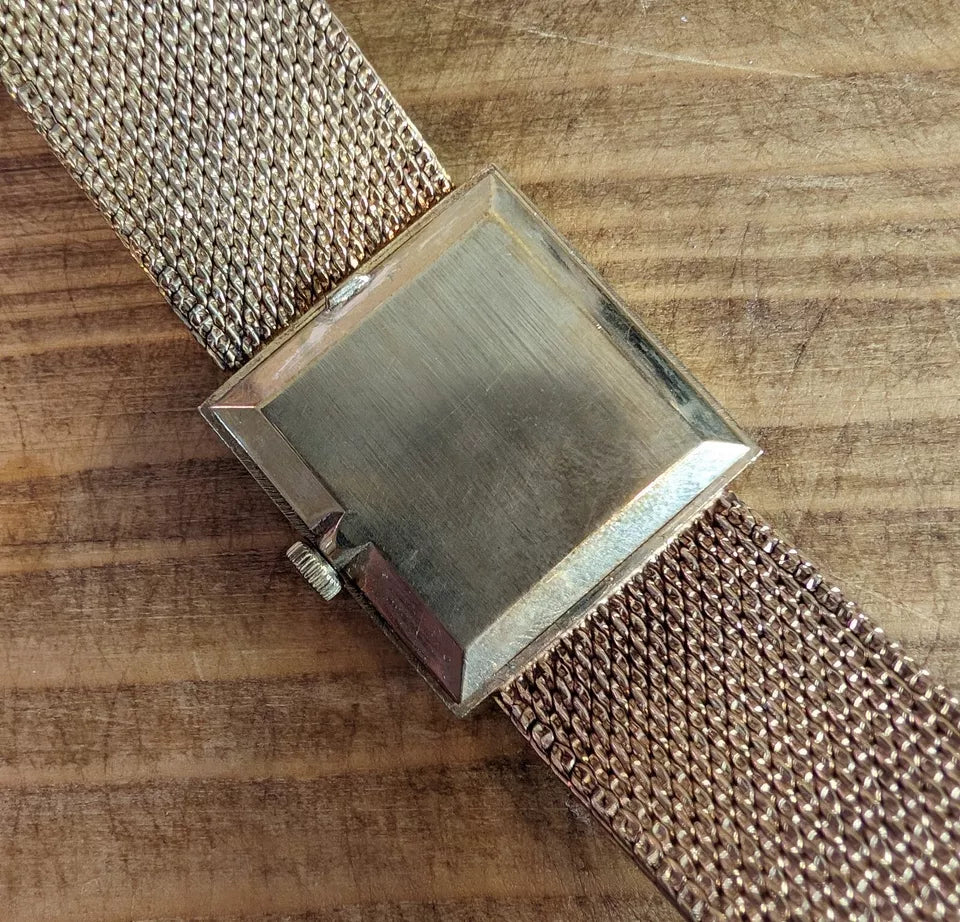 Omega De Ville Solid 9K Gold 1970 Cal 620