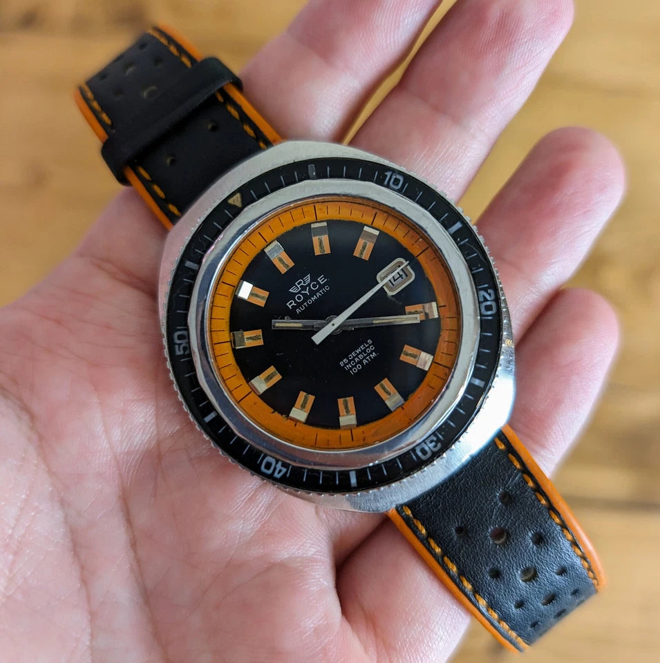 Royce Vintage Divers 1000 Meters/100ATM 43mm Automatic