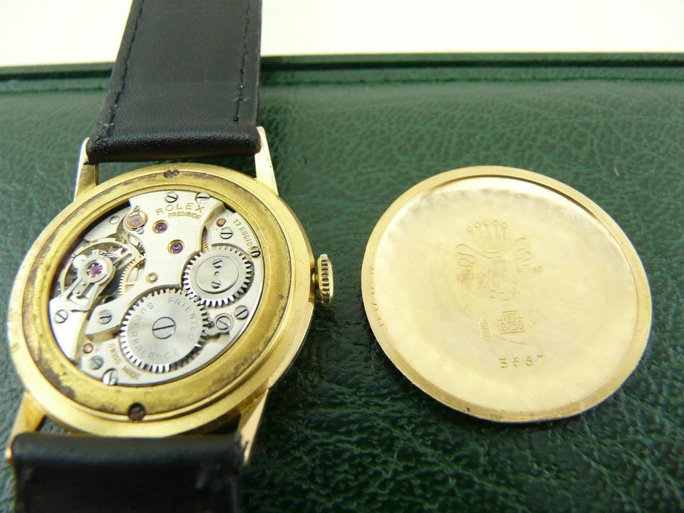 Vintage Rolex Precision Ref 3667 | Solid 18ct | 1938