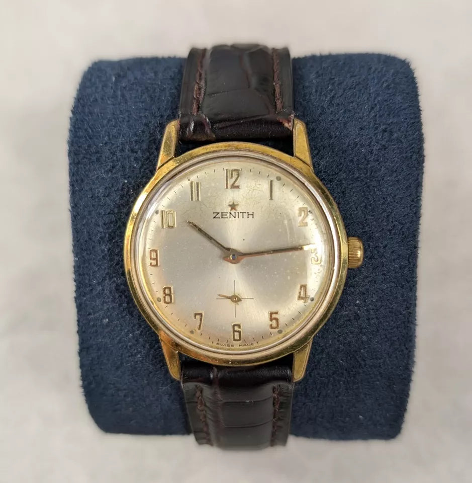 Vintage Zenith Watch Gold Plated Cal 2531