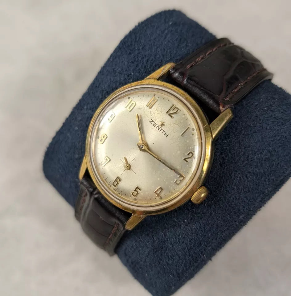 Vintage Zenith Watch Gold Plated Cal 2531