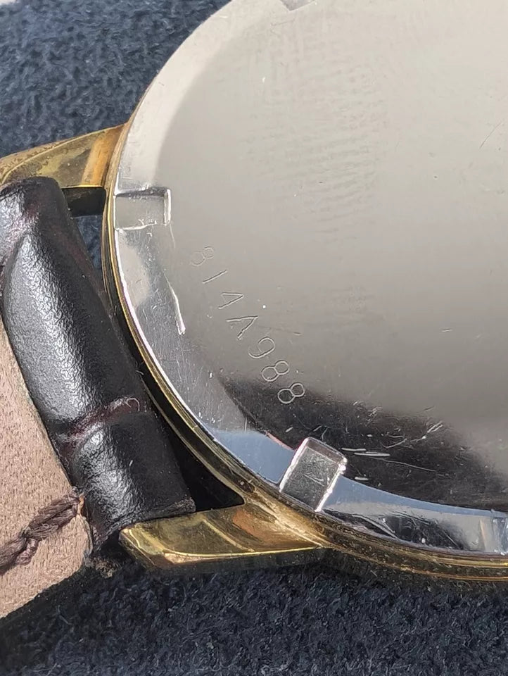 Vintage Zenith Watch Gold Plated Cal 2531