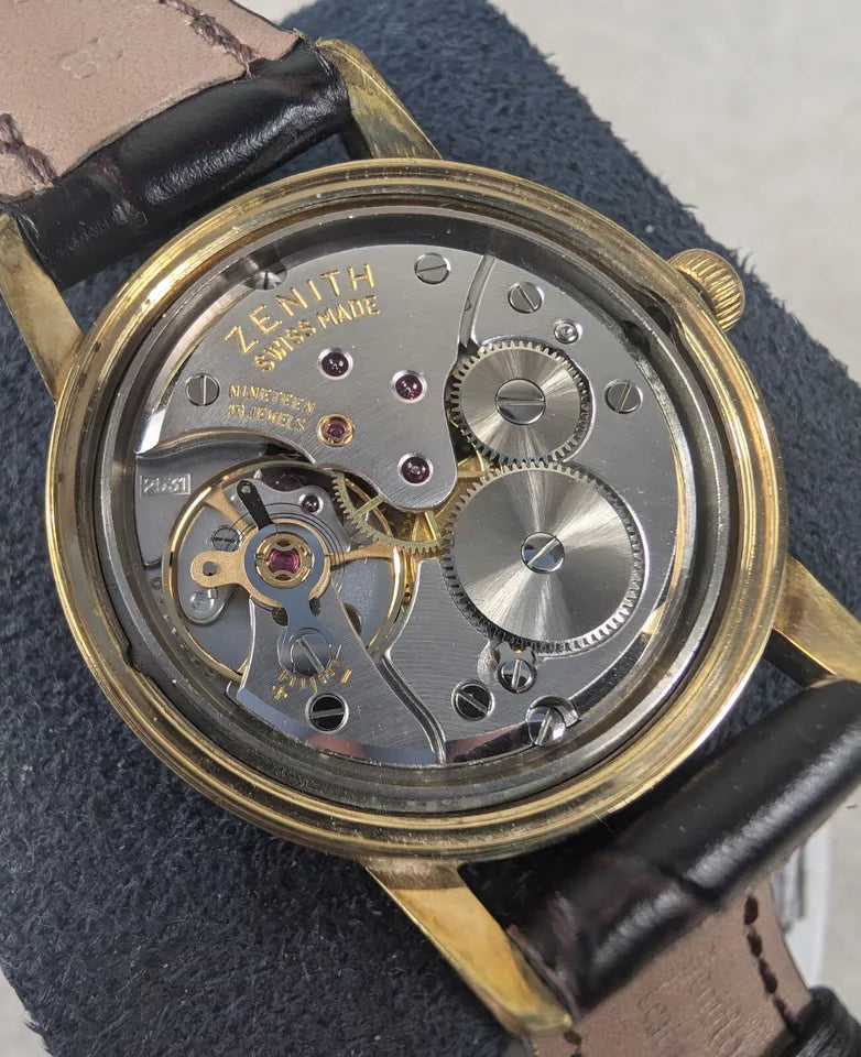 Vintage Zenith Watch Gold Plated Cal 2531