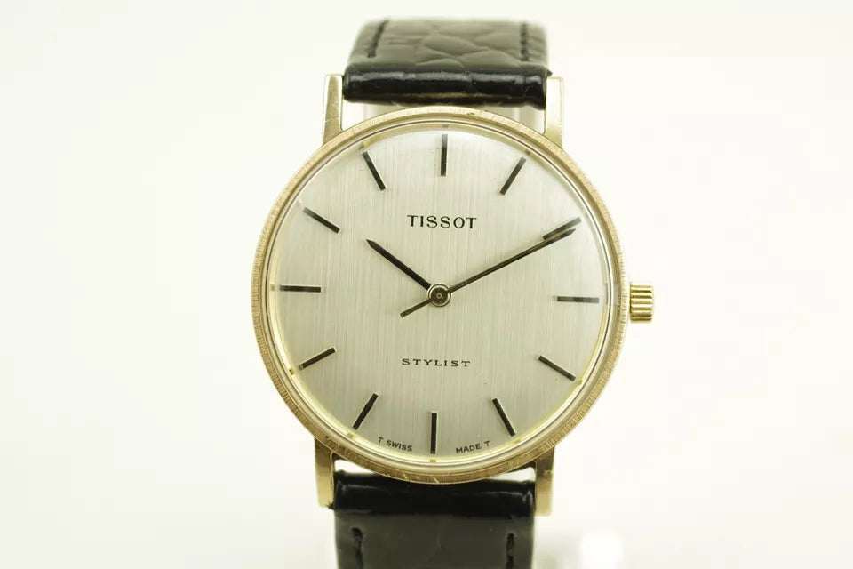 Tissot Stylist Vintage 14k Gold watch
