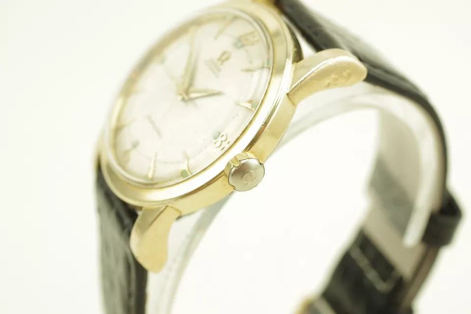 Omega Seamaster 2577-7 1952 Cal 1030 14k Gold Capped Auto