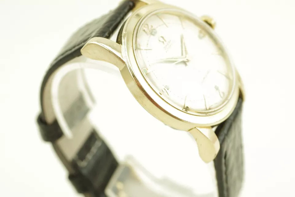 Omega Seamaster 2577-7 1952 Cal 1030 14k Gold Capped Auto