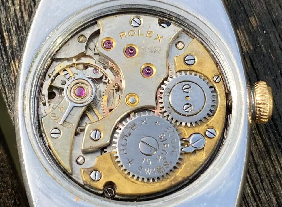 Rolex Oyster Speedking | Ref 3359 Two Tone Gold Bezel | Just Serviced