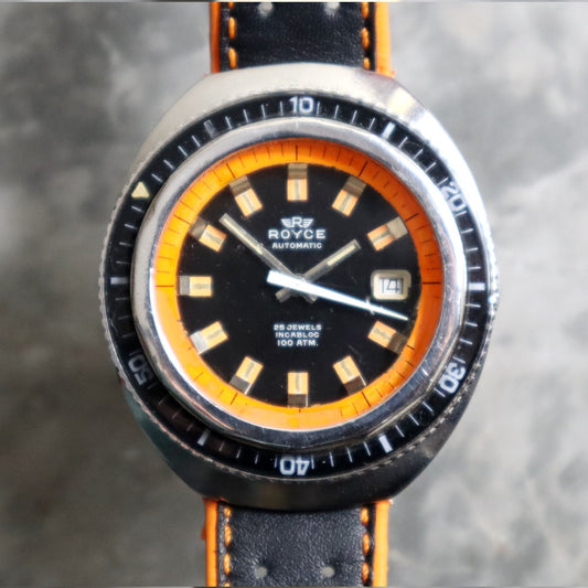 Royce Vintage Divers 1000 Meters/100ATM 43mm Automatic