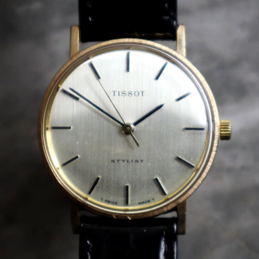 Tissot Stylist Vintage 14k Gold watch