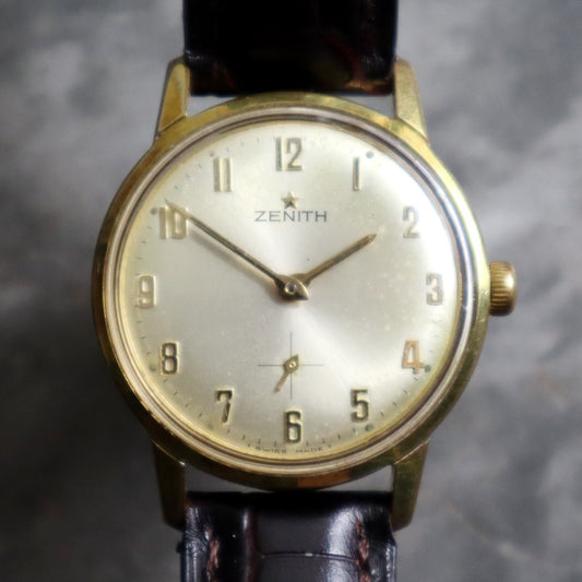 Vintage Zenith Watch Gold Plated Cal 2531