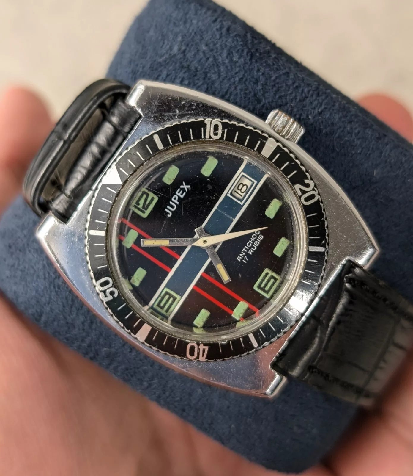 Jupex Vintage divers style watch 1970s