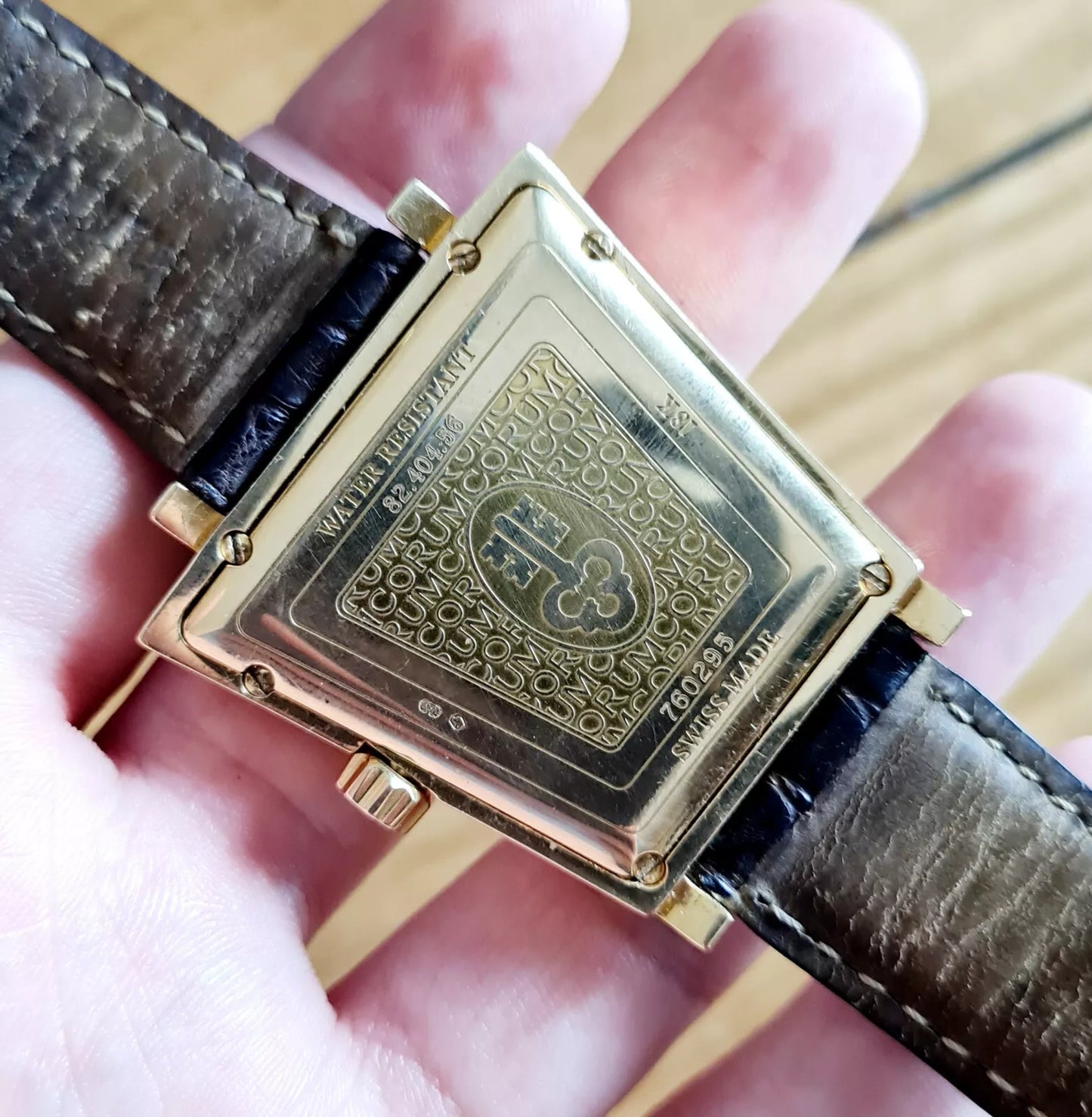 Corum Trapeze Solid 18k Ref 82.404.56 All Original