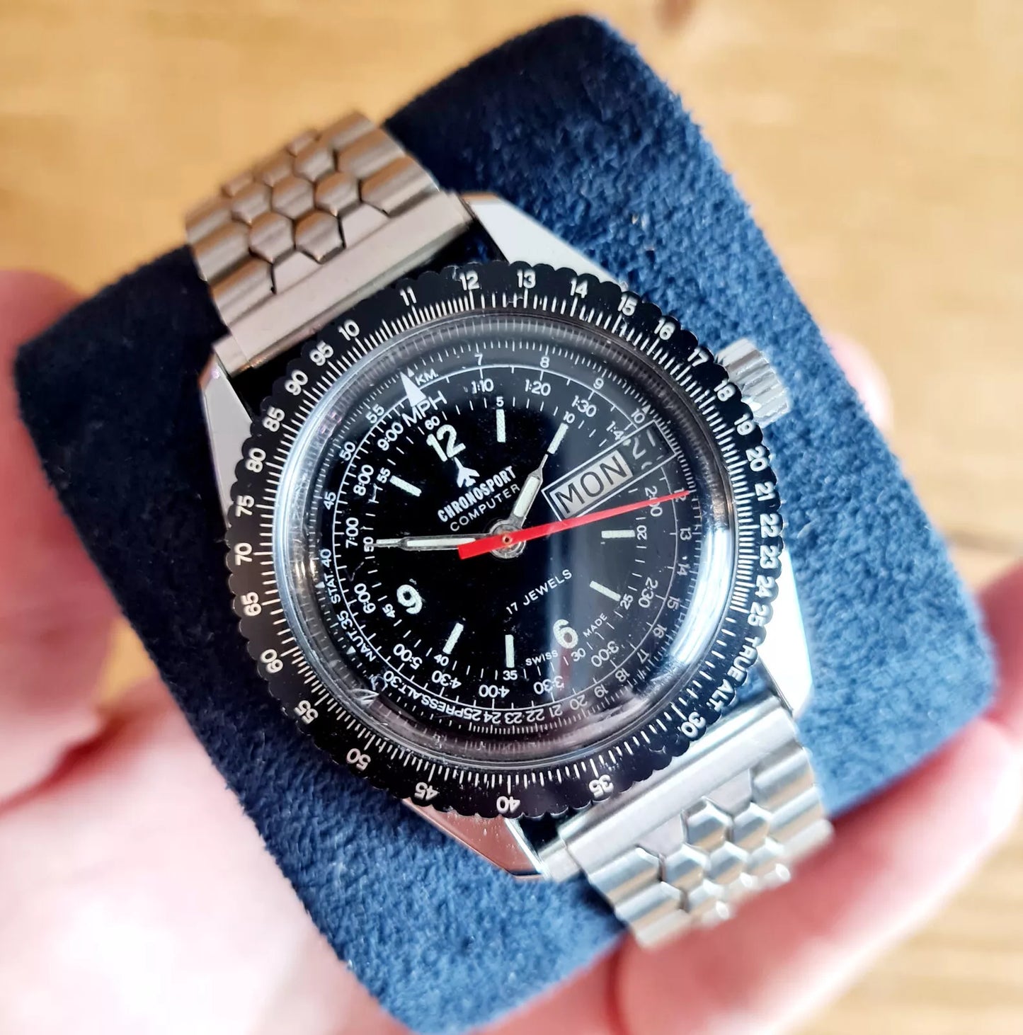 Chronosport Computer Vintage watch Serviced and Warranted