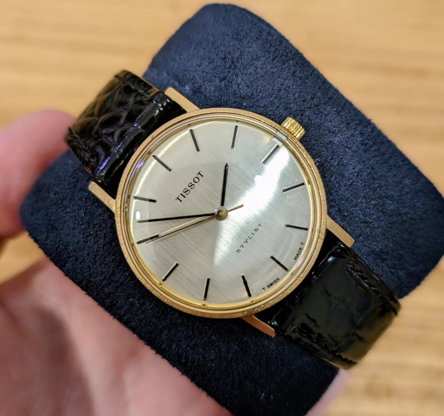 Tissot Stylist Vintage 14k Gold watch
