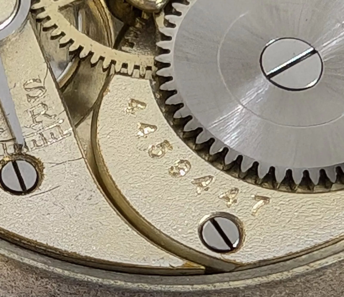 18ct Omega Military Officers Trench Watch - Very Rare Early Model